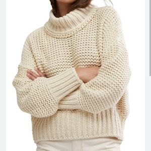 Cozy Cream Turtleneck Sweater